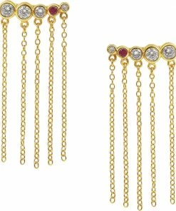 Hultquist Waterfall Earring Gold