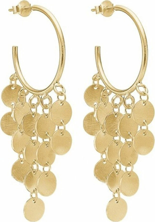 ENAMEL Copenhagen Earring, Waterdrops - Exclusive Collection 925S/GP/M