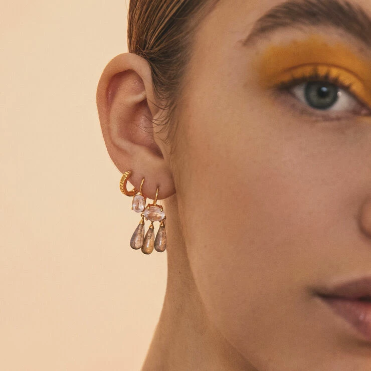 Carré Jewellery HOOPS Gold - Billede 2