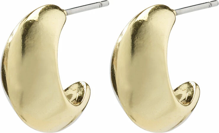 Pilgrim Øreringe : Edwina : Guldbelagt