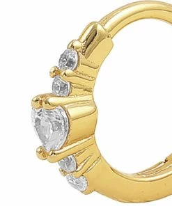 Hultquist Heart Hoops Guld