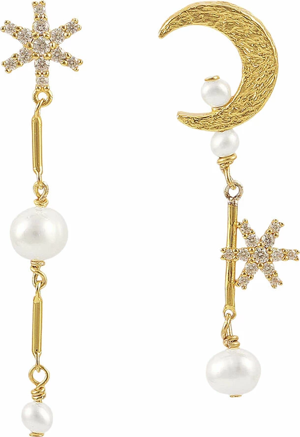 Hultquist Galaxy Earrings Gold