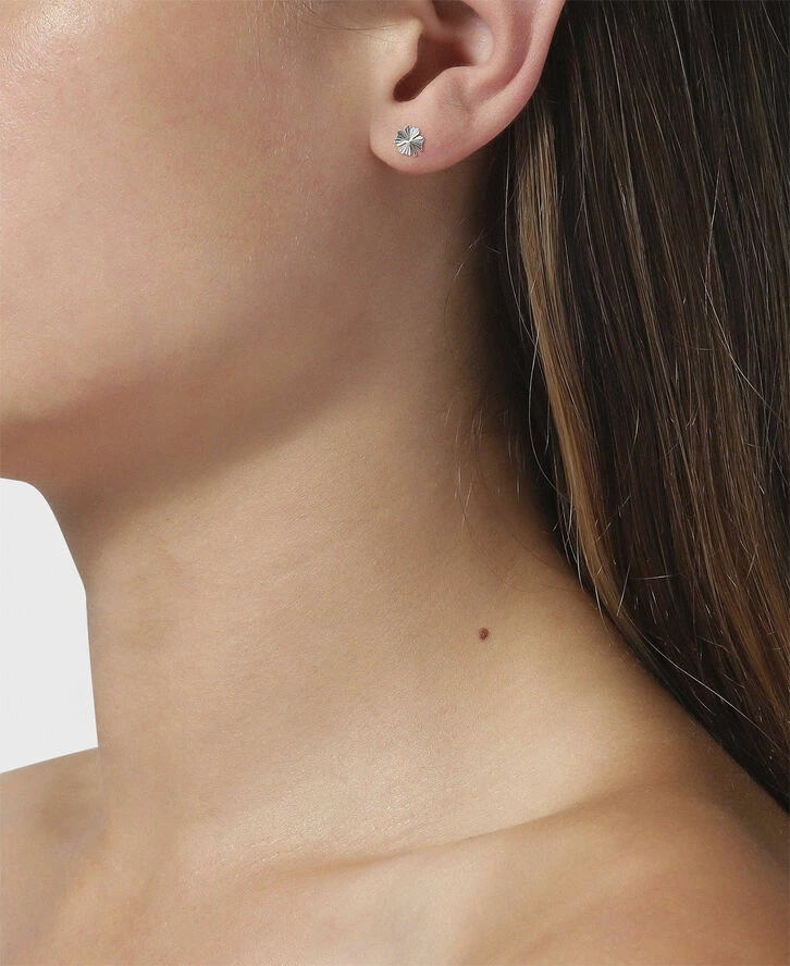 Jane Kønig Reflection Clover Stud, Sterling Silver 223 - Billede 3