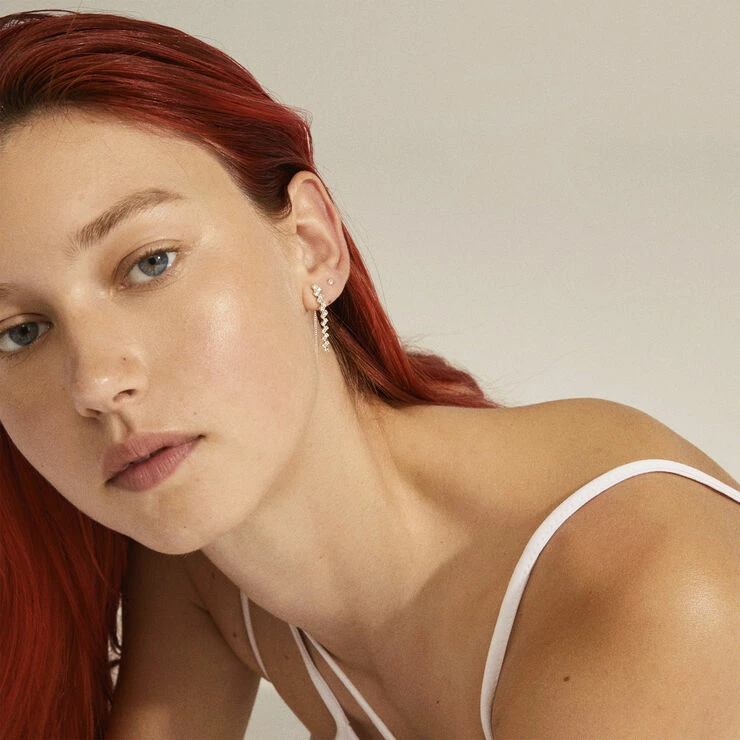 Pilgrim Øreringe : Jolene : Sølvbelagt : Kr - Billede 2