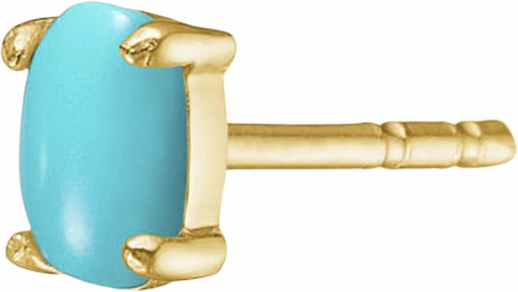 Carré Jewellery EAR POST Gold - Billede 2