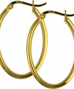 Hultquist Classic Annika &oslash;reringe. Diameter: 35 Mm. Guld