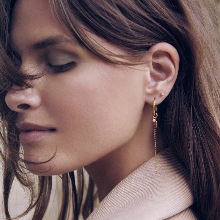 ENAMEL Copenhagen Stud, Ida 925S/GP - Billede 2