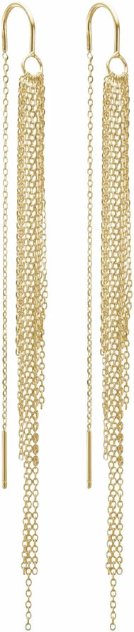 ENAMEL Copenhagen Earring, Waterfall 925s/Gp