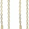 ENAMEL Copenhagen Earring, Hoop Chain 925S/GP