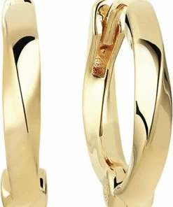 Sif Jakobs Jewellery FERRARA PICCOLO PIANURA EARRINGS 18 Kt. Forgyldt