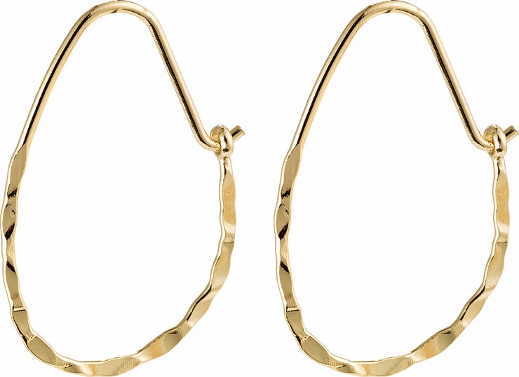 Pilgrim Øreringe, Olena, Guldbelagt Guld