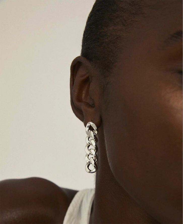 Pilgrim Øreringe : Cecilia : Sølvbelagt : K - Billede 2