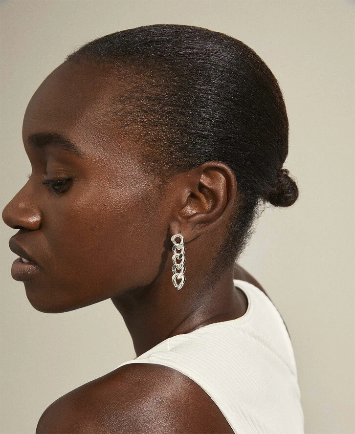 Pilgrim Øreringe : Cecilia : Sølvbelagt : K - Billede 3