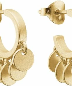 ENAMEL Copenhagen Hoops, Petite Raindrops 925S/GP/M