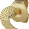 Jane K&oslash;nig Reflection Halfmoon Stud, Gold-plated Sterling Silver 221
