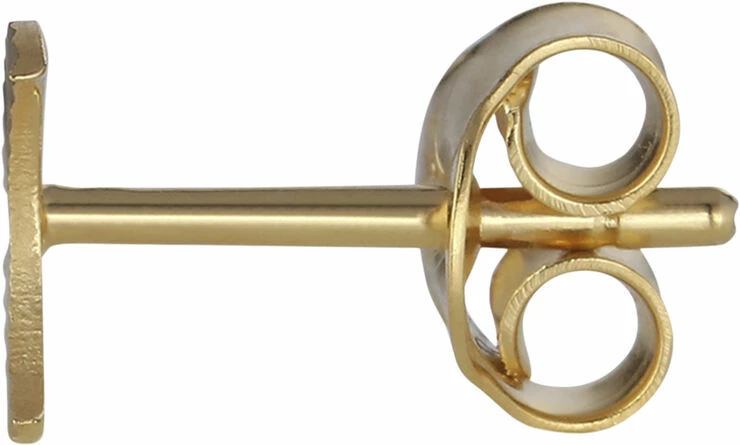 Jane Kønig Reflection Halfmoon Stud, Gold-plated Sterling Silver 221 - Billede 2