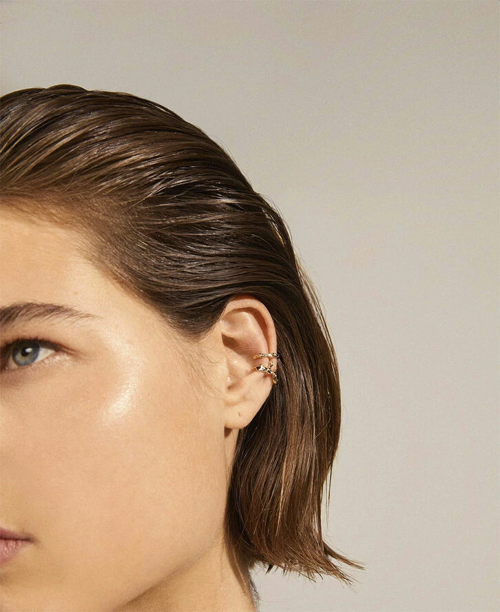 Pilgrim Øreringe : Antoinette : Guldbelagt - Billede 2