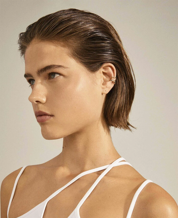 Pilgrim Øreringe : Antoinette : Guldbelagt - Billede 3