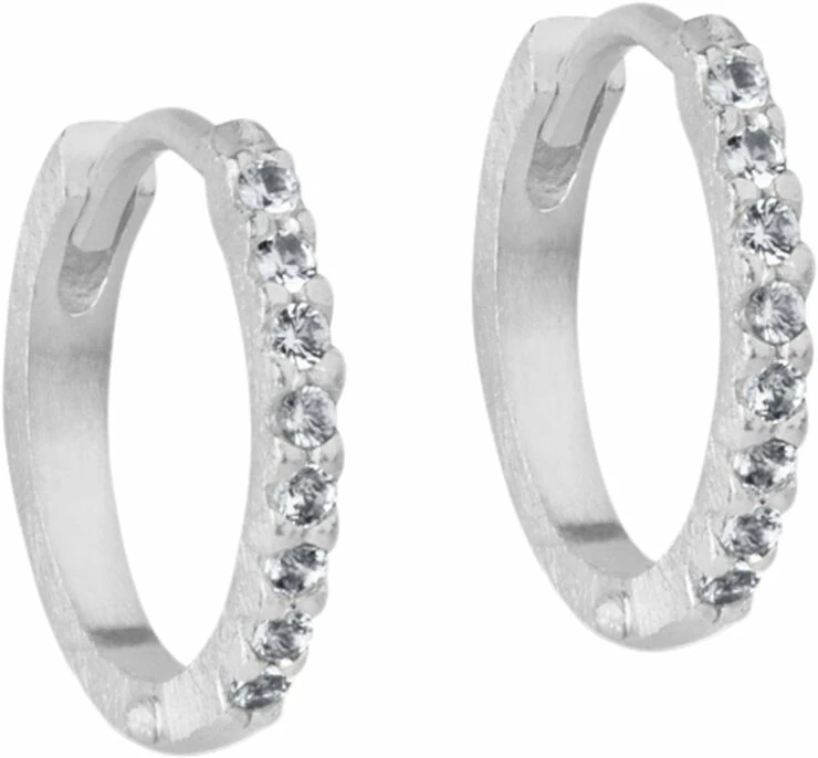 ENAMEL Copenhagen Hoops, Mini Flora CZ