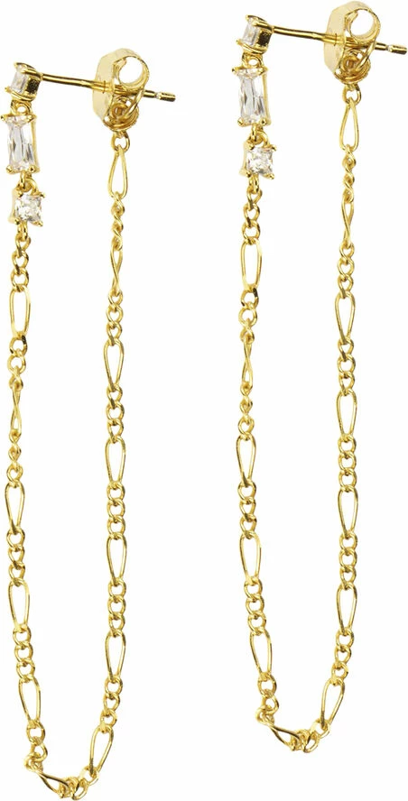 Hultquist Valentina Chain Earring Gold