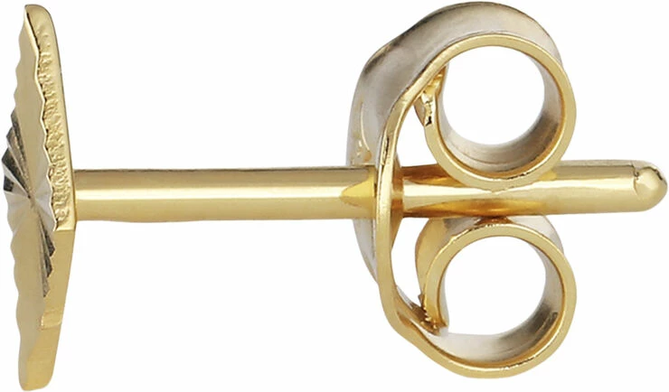 Jane Kønig Reflection Rhombe Stud, Gold-plated Sterling Silver 221 - Billede 2