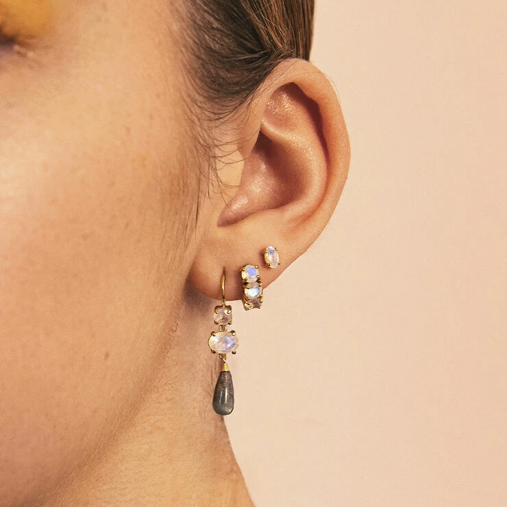 Carré Jewellery EARRINGS Gold - Billede 2