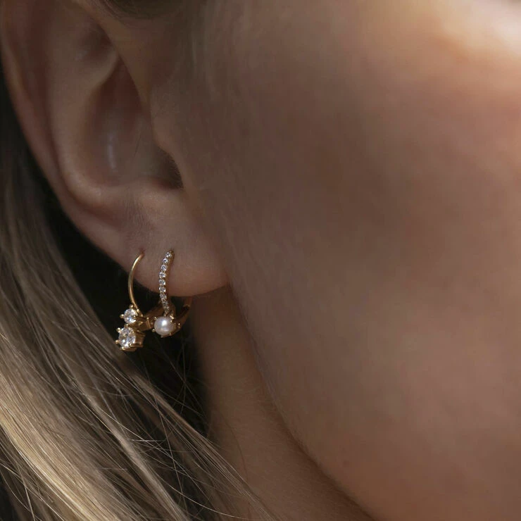 Sif Jakobs Jewellery RIMINI DUE EARRINGS Sterlingsølv 925 - Billede 2