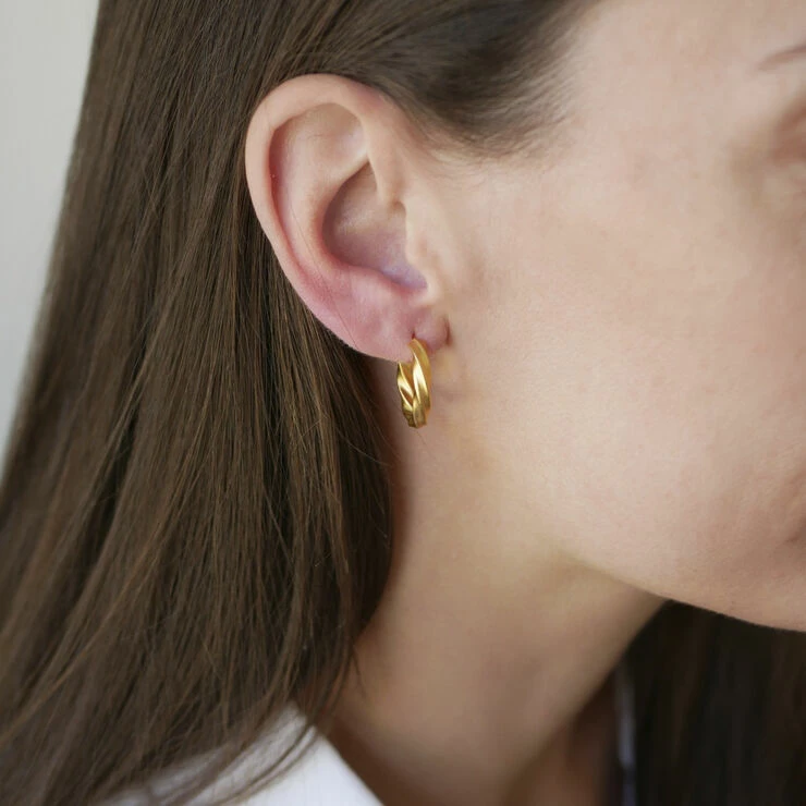 ENAMEL Copenhagen Hoops, Vina 925S/GP/M - Billede 3