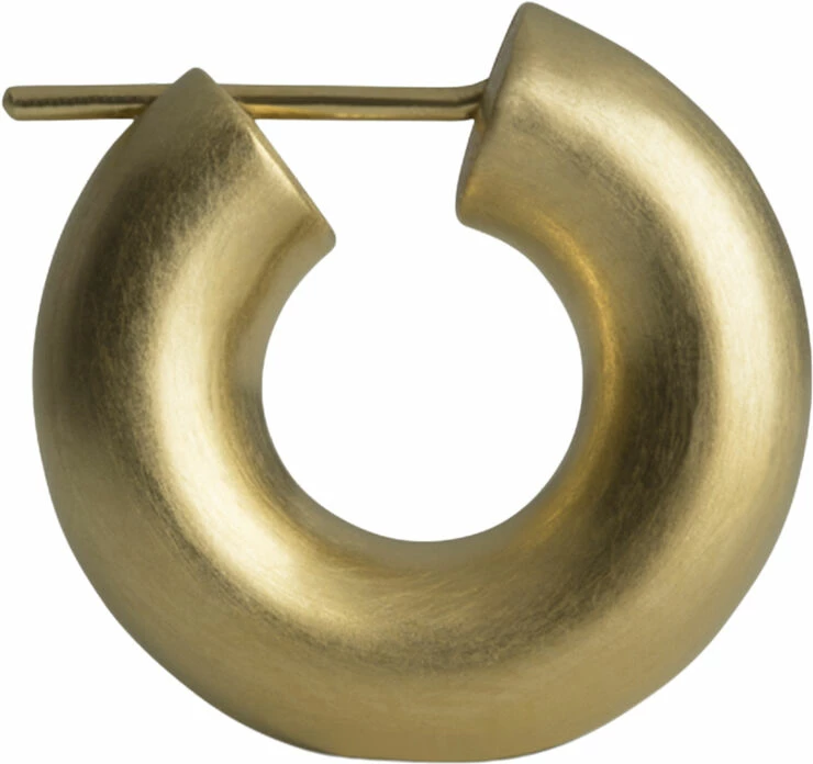 Jane Kønig Small Chunky Hoop, Gold-plated Sterling Silver 221