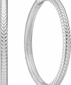 Carré Jewellery HOOPS Silver
