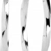 Carr&eacute; Jewellery HOOPS Silver