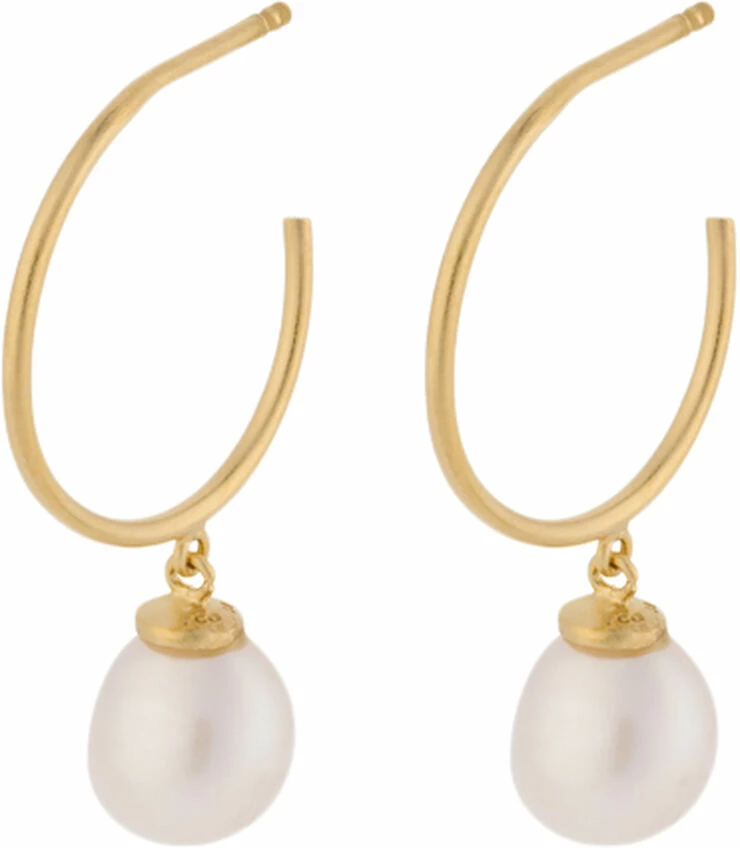 Pernille Corydon Jewellery Ocean Dream Hoops 18 Mm