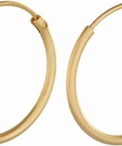 Pernille Corydon Jewellery Micro Plain Hoops 15 Mm