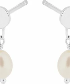 Pernille Corydon Jewellery Ocean Dream Earsticks 10 Mm Silver