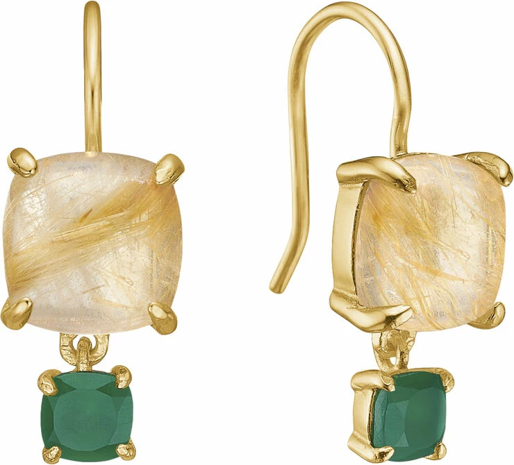 Carré Jewellery EARRINGS Gold
