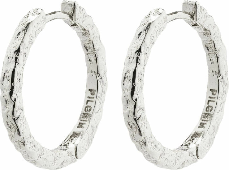 Pilgrim Øreringe : Elanor : Sølvbelagt