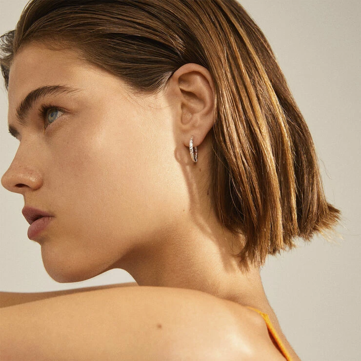 Pilgrim Øreringe : Elanor : Sølvbelagt - Billede 4