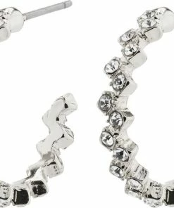 Pilgrim Øreringe : Jolene : Sølvbelagt : Kr