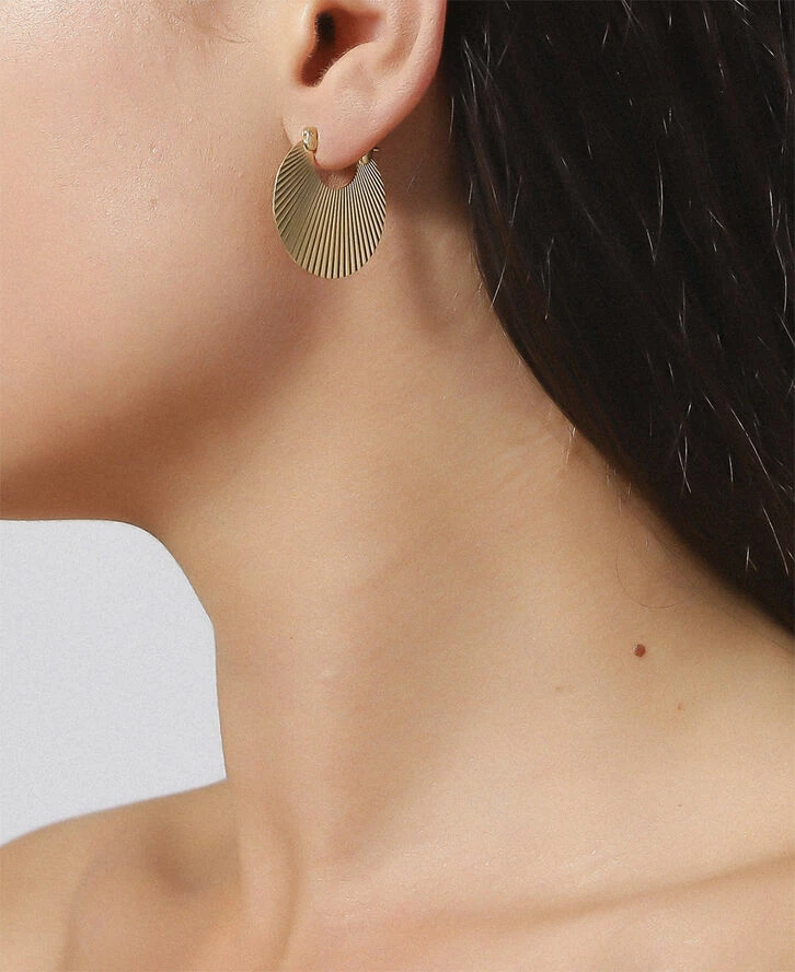 Jane Kønig Small Shell, Gold-plated Sterling Silver 221 - Billede 2