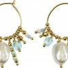 Hultquist Ocean Earrings Guld