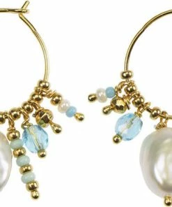 Hultquist Ocean Earrings Guld