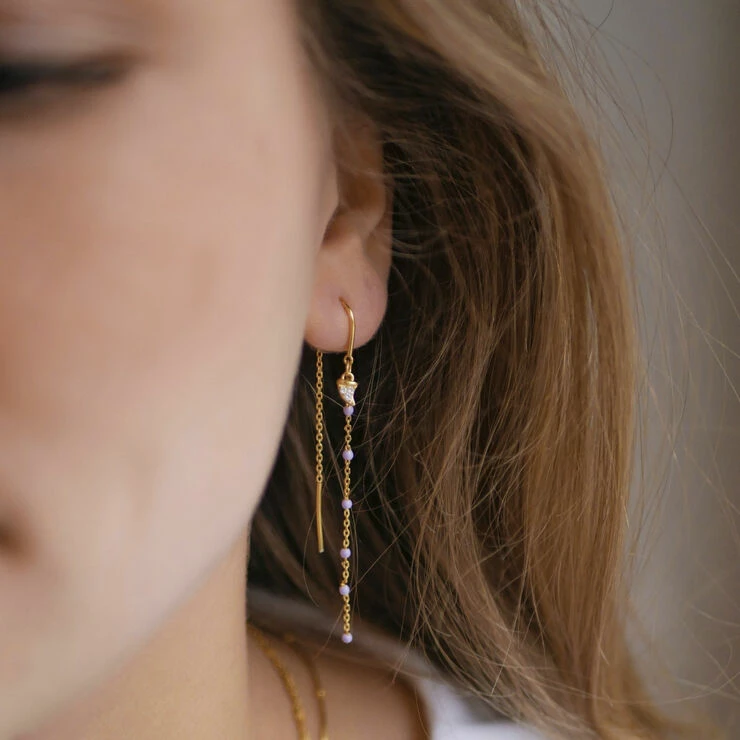 ENAMEL Copenhagen Earring, Pina 925s/Gp - Billede 2