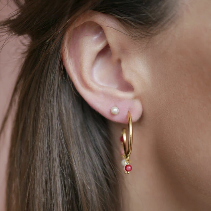 ENAMEL Copenhagen Stud, Coco 925S/GP - Billede 2