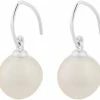 Pernille Corydon Jewellery Lagoon Earhooks 22 Mm Baroque Pearl