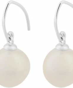 Pernille Corydon Jewellery Lagoon Earhooks 22 Mm Baroque Pearl