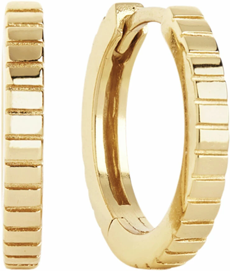 Carré Jewellery PINSTRIPE HOOPS Gold