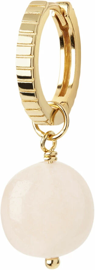 Carré Jewellery PINSTRIPE HOOPS Gold - Billede 3