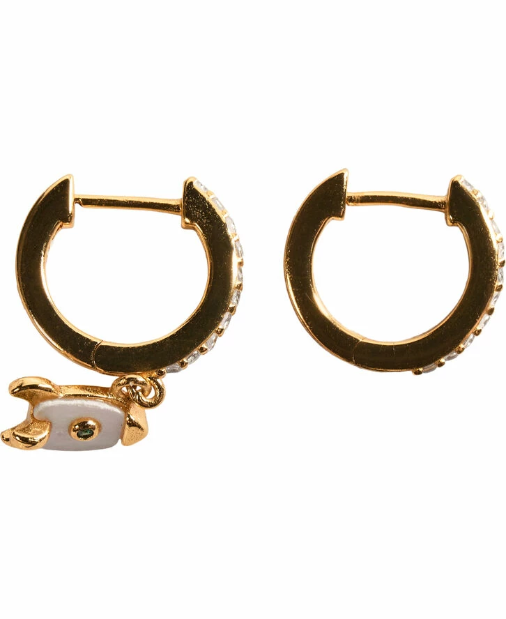 Hultquist Raket øreringe Guld