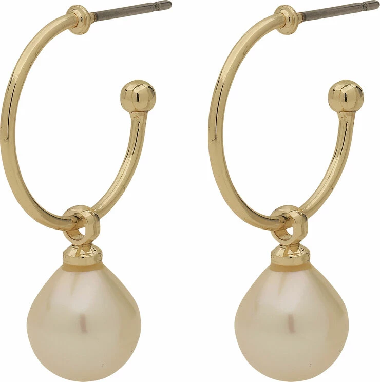 Pilgrim Øreringe : Eila_PI : Guldbelagt : H