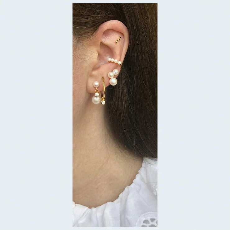 The Earring Shop Pearly Cuff - Billede 2
